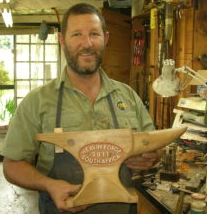 Wooden pattern for anvil